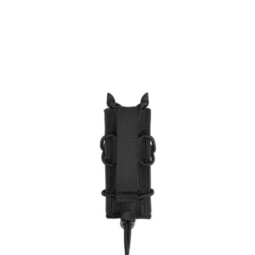 WAS Single Quick Mag Pouch for 9 mm Pistol Magazine - Black