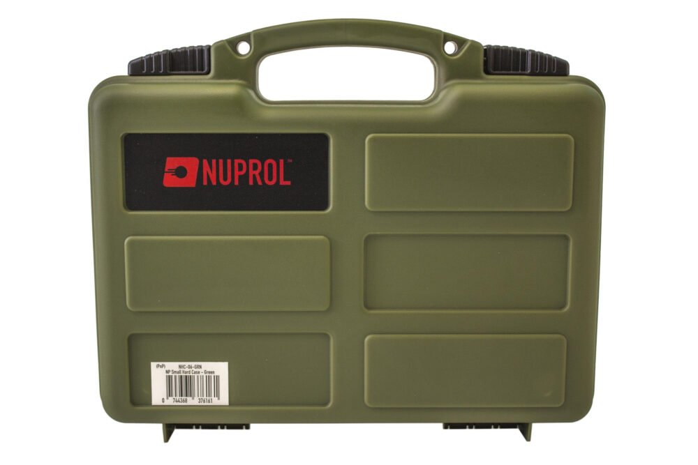 NUPROL Small Hard Case, 31x24.9x8 cm (Wave) - Green