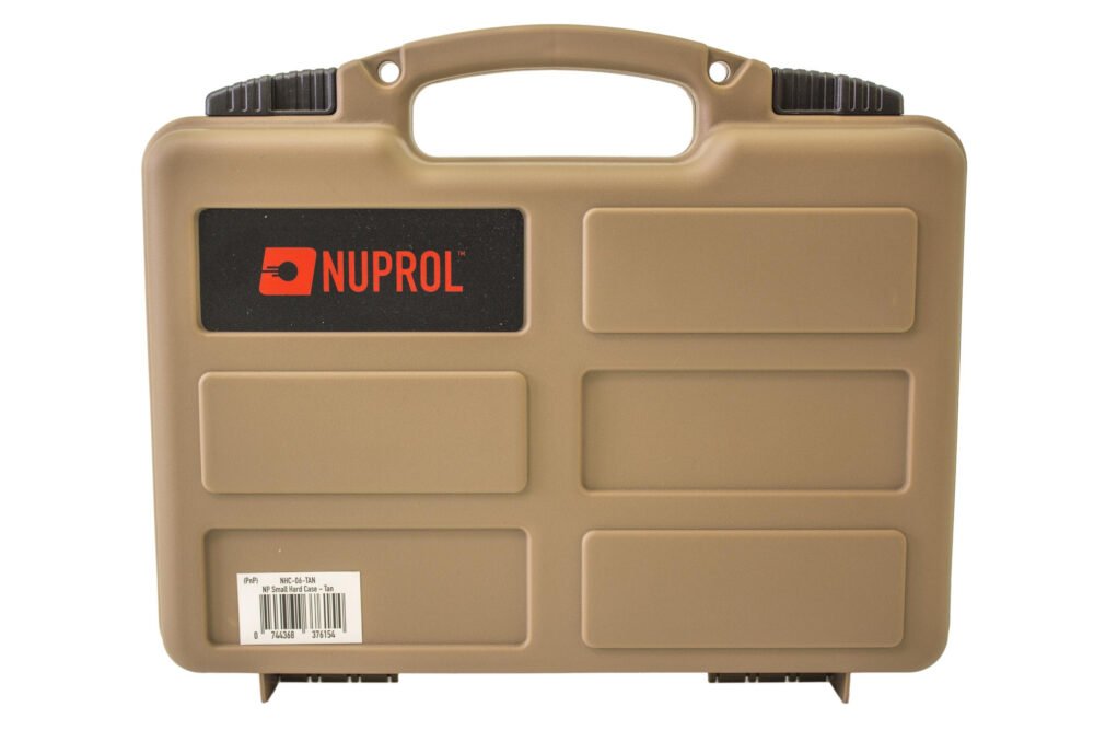 NUPROL Small Hard Case, 31x24.9x8 cm (Wave) - Tan