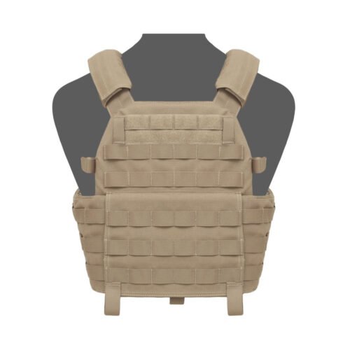 WAS DCS Elite Ops Plate Carrier, AR15 Open Pouches - Green