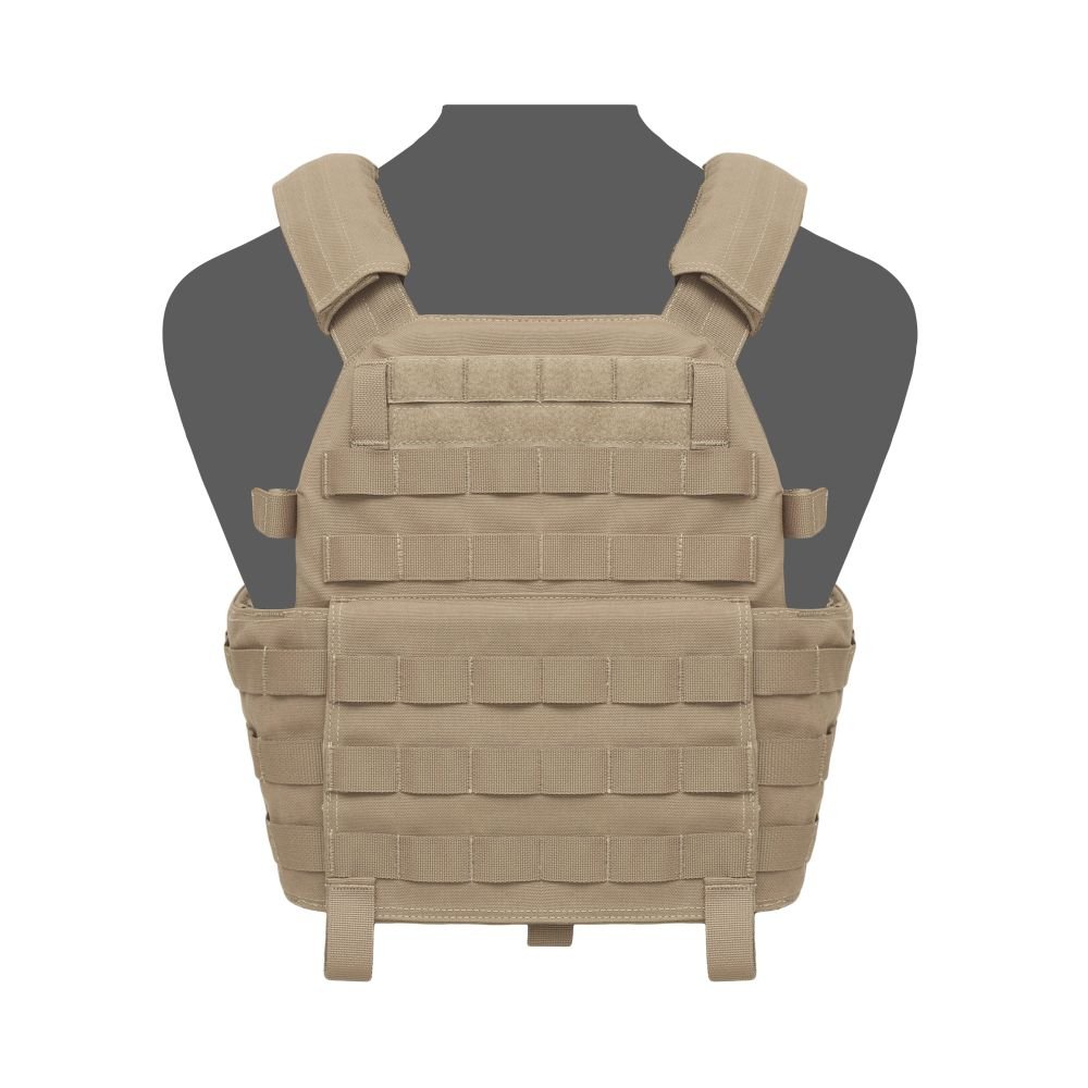 WAS DCS Elite Ops Plate Carrier, AR15 Open Pouches - Green