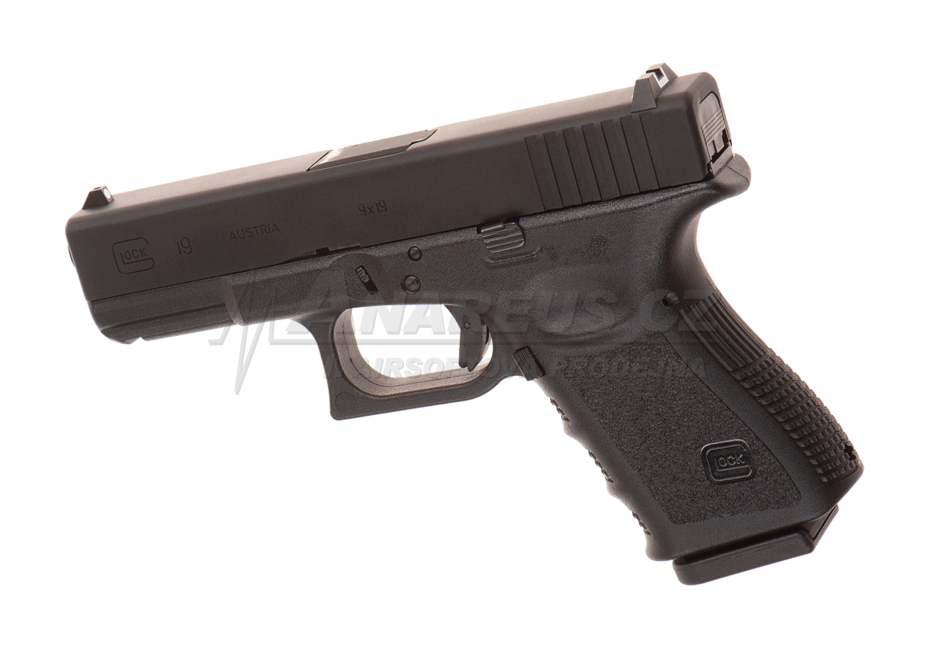 Umarex Glock 19 Gen3 GBB Gas pistol - Black