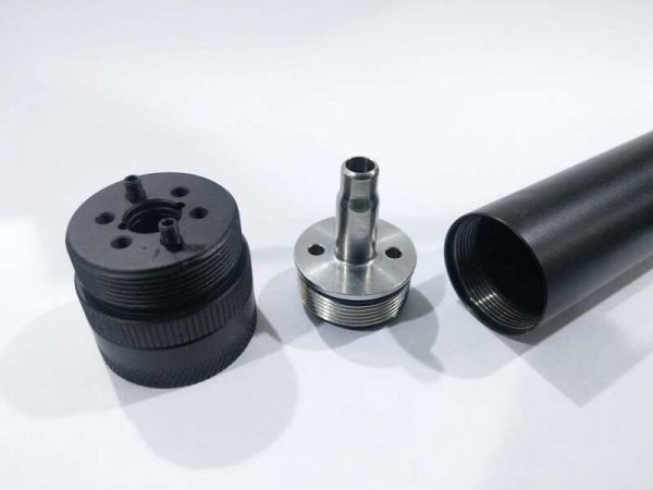 36861 ML 2in1 Suppressor Adapter for VSR and Cylinder Head Tool, 14- mm CCW - Black