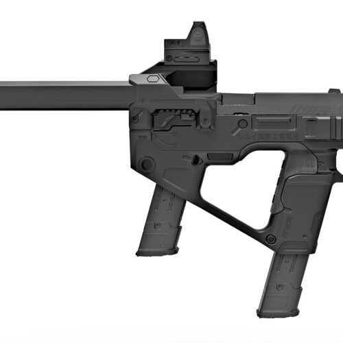 SRU - Airsoft PDW P320 Conversion for WE F17/F18 - Black