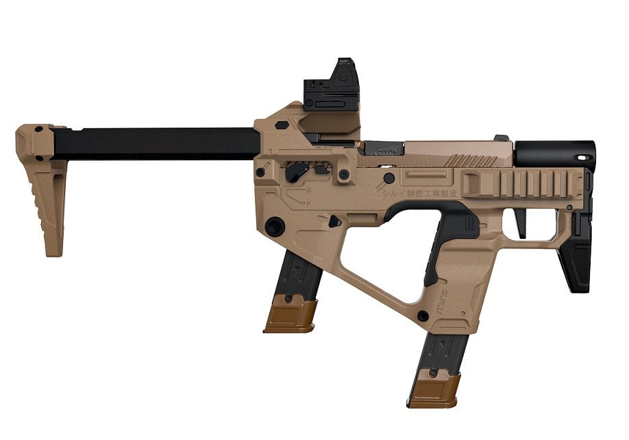 SRU - Airsoft PDW P320 Conversion for WE F17/F18 - TAN