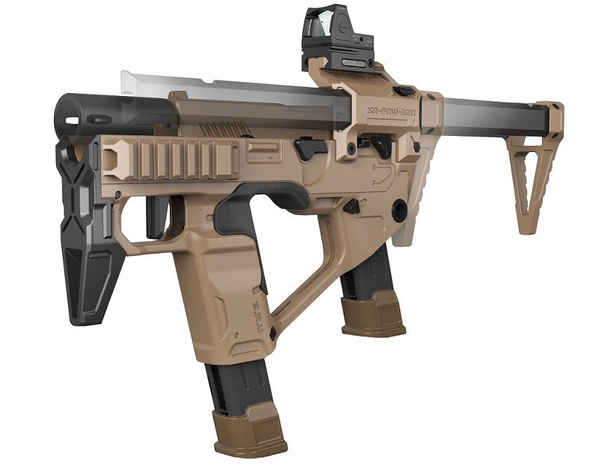 SRU - Airsoft PDW P320 Conversion for WE F17/F18 - TAN