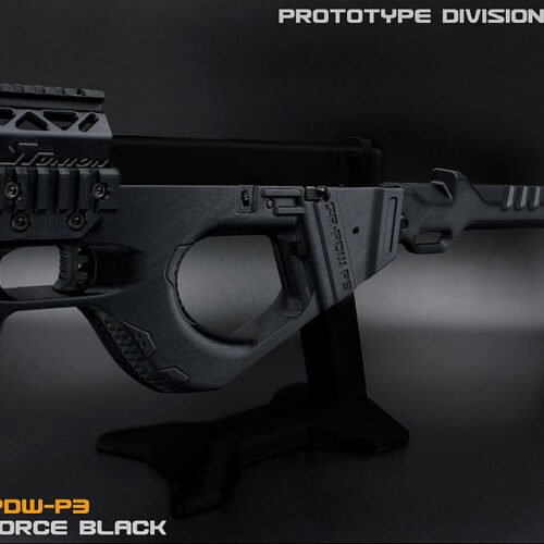 SRU - Airsoft PDW P3 Conversion for Marui Glock - Black