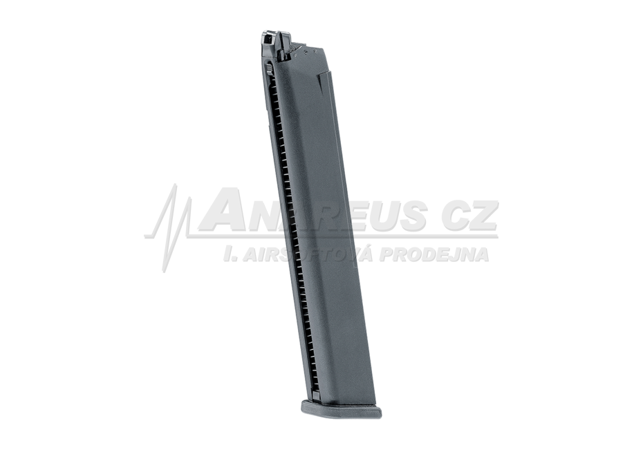 Umarex long Gas magazine for Glock 18c GBB, 50 BBs - Black
