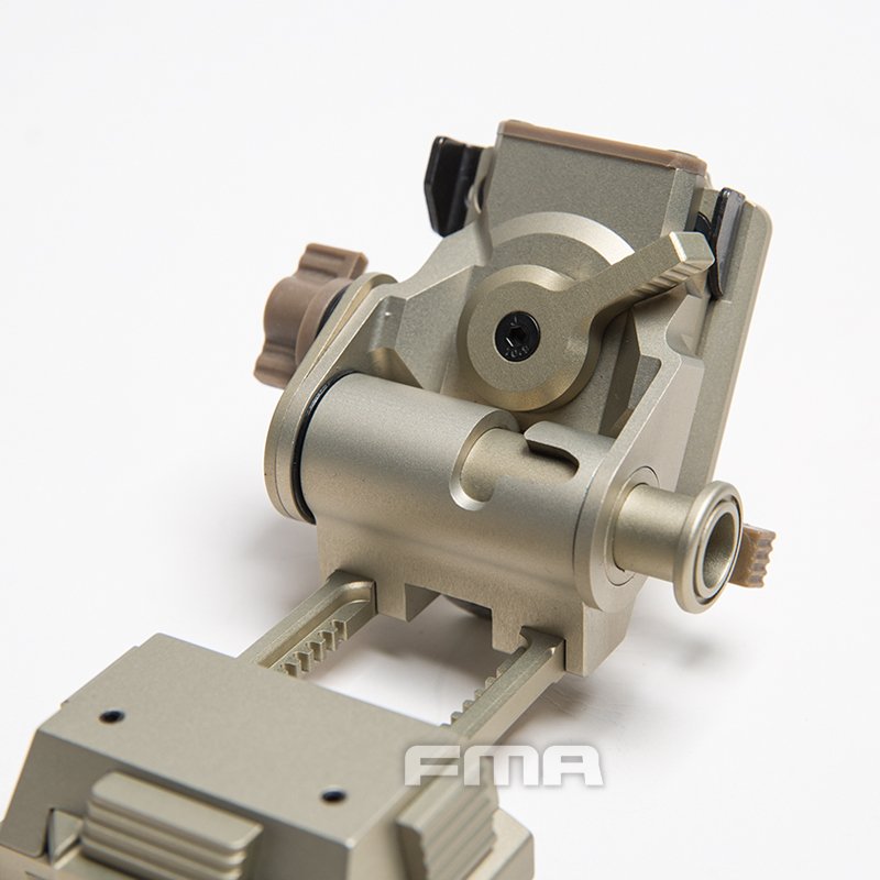 FMA CNC L4G24 Helmet Mount for NVG PVS-15 / 18 - Black