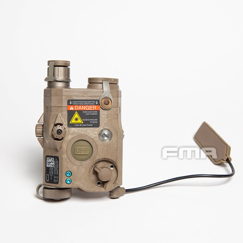 FMA AN/PEQ15 LA5-C ATPIAL Version (IR Flashlight, Red / IR Laser) - Tan