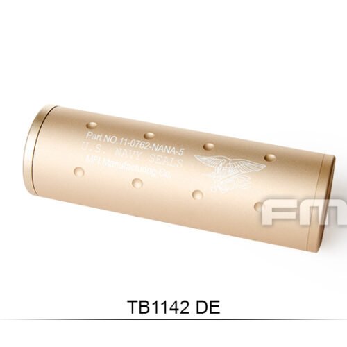 37305 FMA U.S. Navy Seals Type Silencer 35x107 mm - Tan