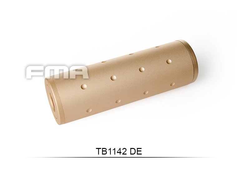37306 FMA U.S. Navy Seals Type Silencer 35x107 mm - Tan