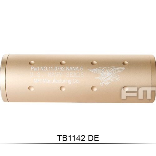 37308 FMA U.S. Navy Seals Type Silencer 35x107 mm - Tan