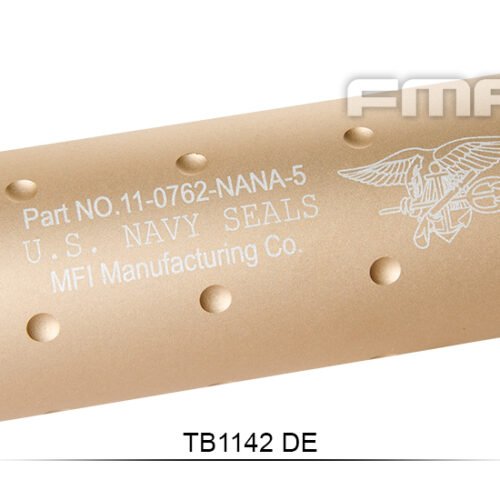 37311 FMA U.S. Navy Seals Type Silencer 35x107 mm - Tan