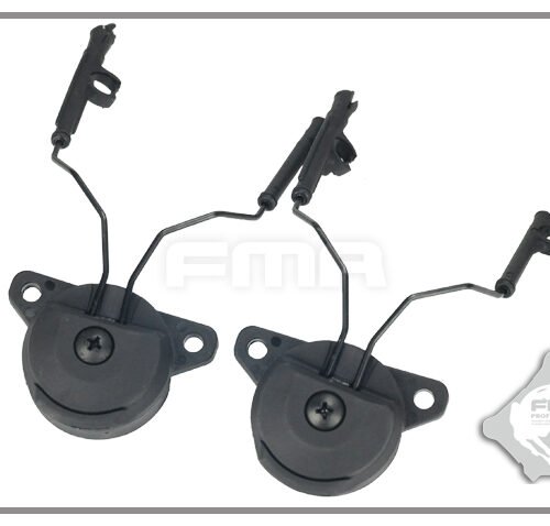 FMA EXFIL Helmet Mount for Peltor Comtac Headset - Black