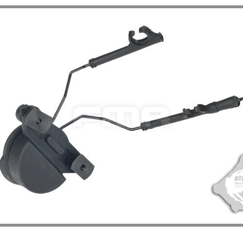 FMA EXFIL Helmet Mount for Peltor Comtac Headset - Black