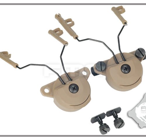 FMA EXFIL Helmet Mount for Peltor Comtac Headset - Tan