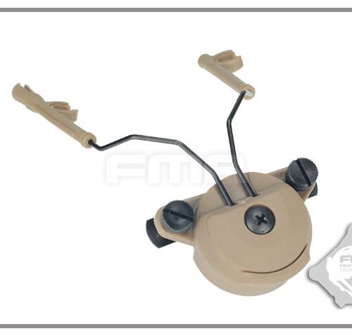 FMA EXFIL Helmet Mount for Peltor Comtac Headset - Tan
