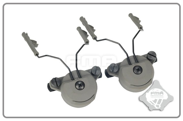 FMA EXFIL Helmet Mount for Peltor Comtac Headset - FG