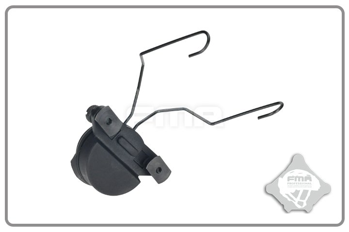 FMA EXFIL Helmet Mount for MSA Sordin Headset - Black