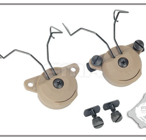 FMA EXFIL Helmet Mount for MSA Sordin Headset - Tan