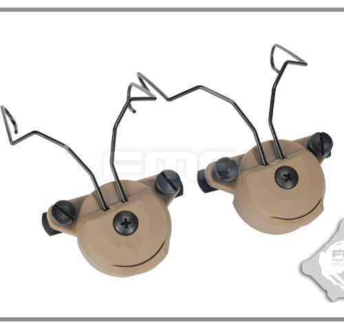 FMA EXFIL Helmet Mount for MSA Sordin Headset - Tan
