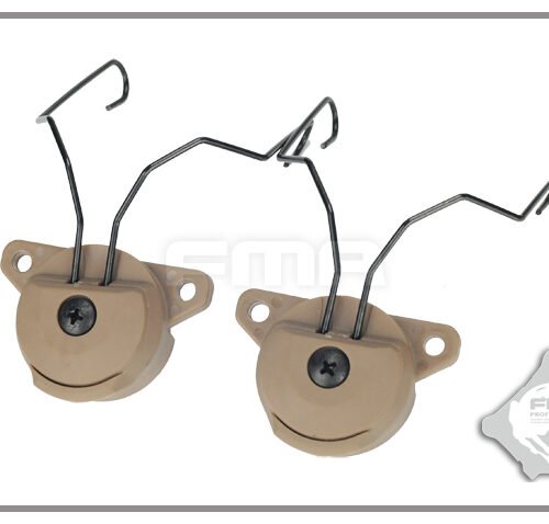 FMA EXFIL Helmet Mount for MSA Sordin Headset - Tan