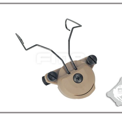 FMA EXFIL Helmet Mount for MSA Sordin Headset - Tan