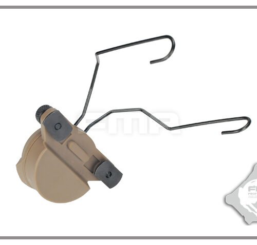 FMA EXFIL Helmet Mount for MSA Sordin Headset - Tan