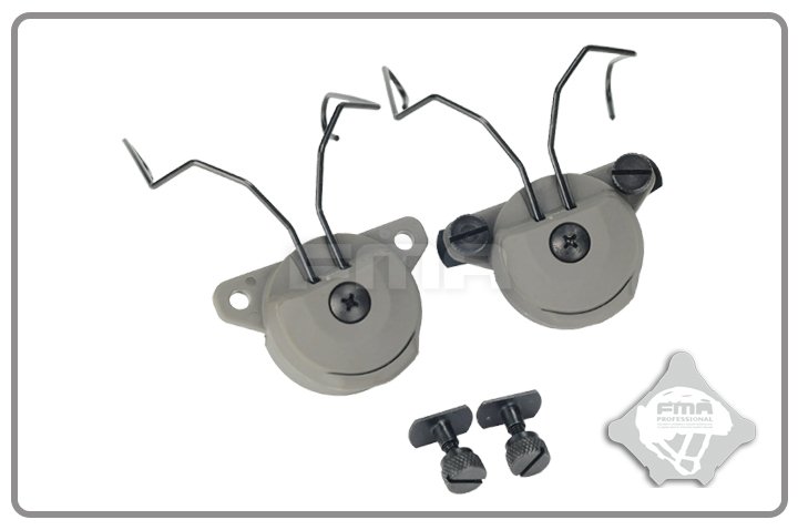 FMA EXFIL Helmet Mount for MSA Sordin Headset - FG