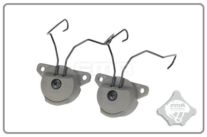 FMA EXFIL Helmet Mount for MSA Sordin Headset - FG