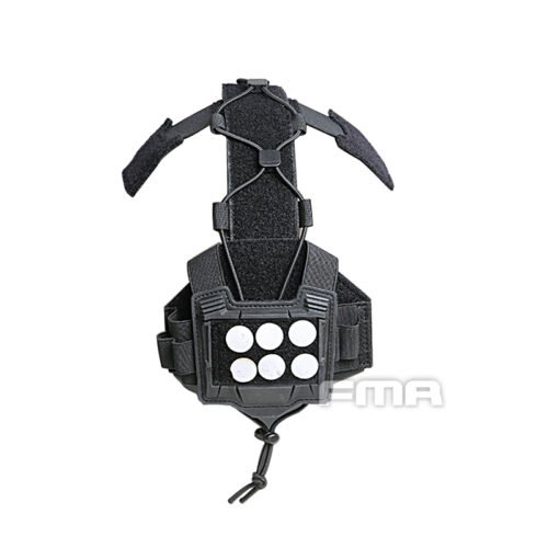 FMA Agility Bridge Helmet Cover for NVG Battery Box - Black