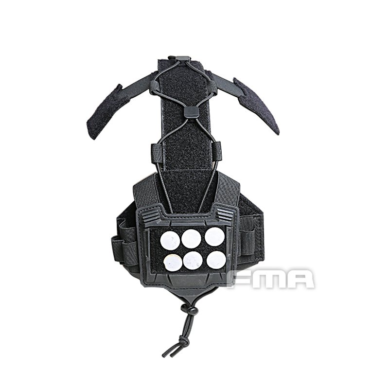 FMA Agility Bridge Helmet Cover for NVG Battery Box - Black