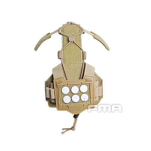FMA Agility Bridge Helmet Cover for NVG Battery Box - Tan