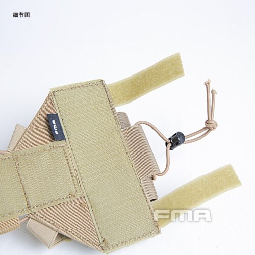 FMA Agility Bridge Helmet Cover for NVG Battery Box - Tan