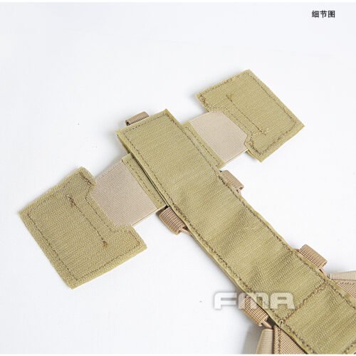 FMA Agility Bridge Helmet Cover for NVG Battery Box - Tan