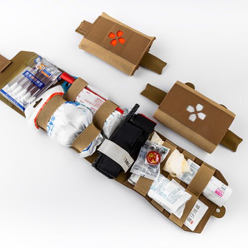 FMA Micro Trauma Kit Medical Pouch (IFAK), type B - Tan