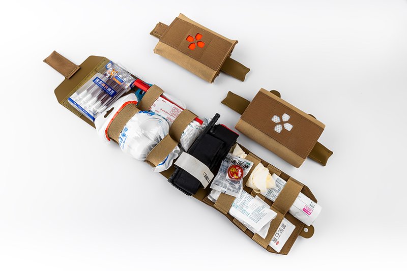 FMA Micro Trauma Kit Medical Pouch (IFAK), type B - Tan