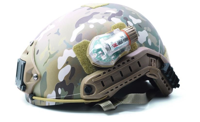 FMA MANTA Strobe IFF Beacon, IR / Red - Tan