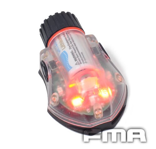 FMA MANTA Strobe IFF Beacon, IR / Red - Black