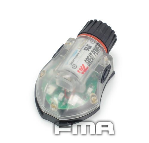FMA MANTA Strobe IFF Beacon, IR / Red - Black