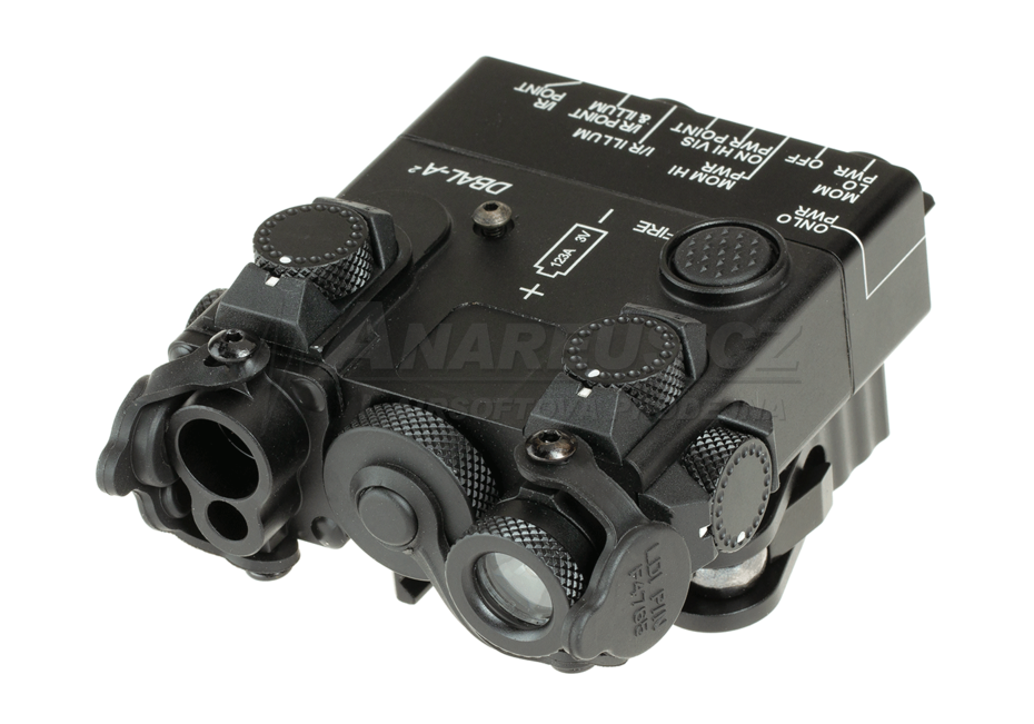DBAL-A2 Illuminator / Laser Module Green  plus  IR Aluminium - BK