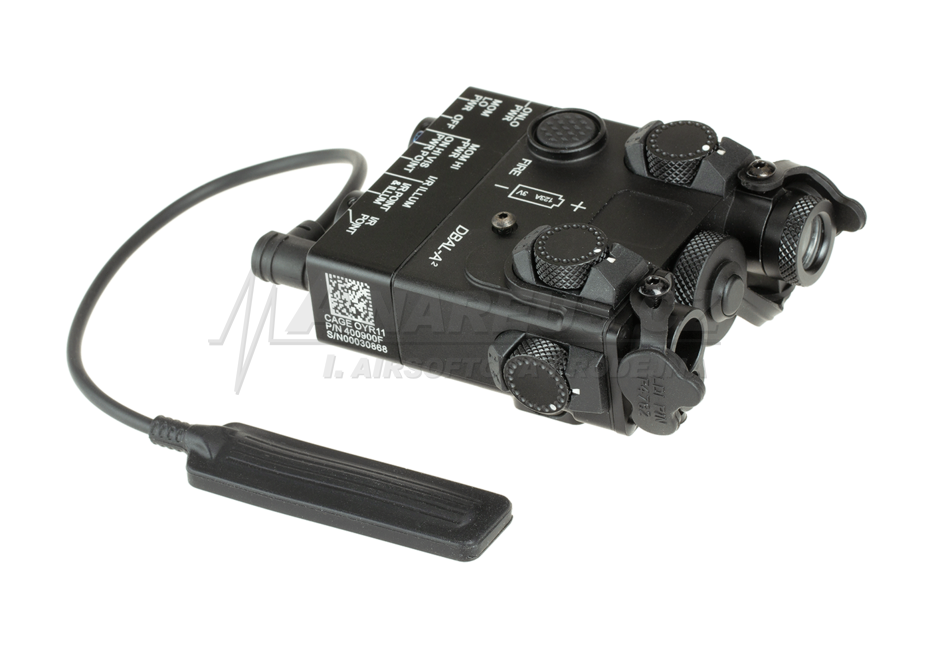 DBAL-A2 Illuminator / Laser Module Green  plus  IR Aluminium - BK