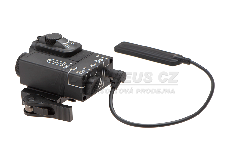 DBAL Mini Laser Module (Green/IR laser  plus  strobo) - BK