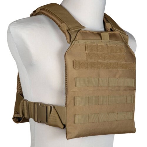 Recon Plate Carrier Tactical Vest - TAN