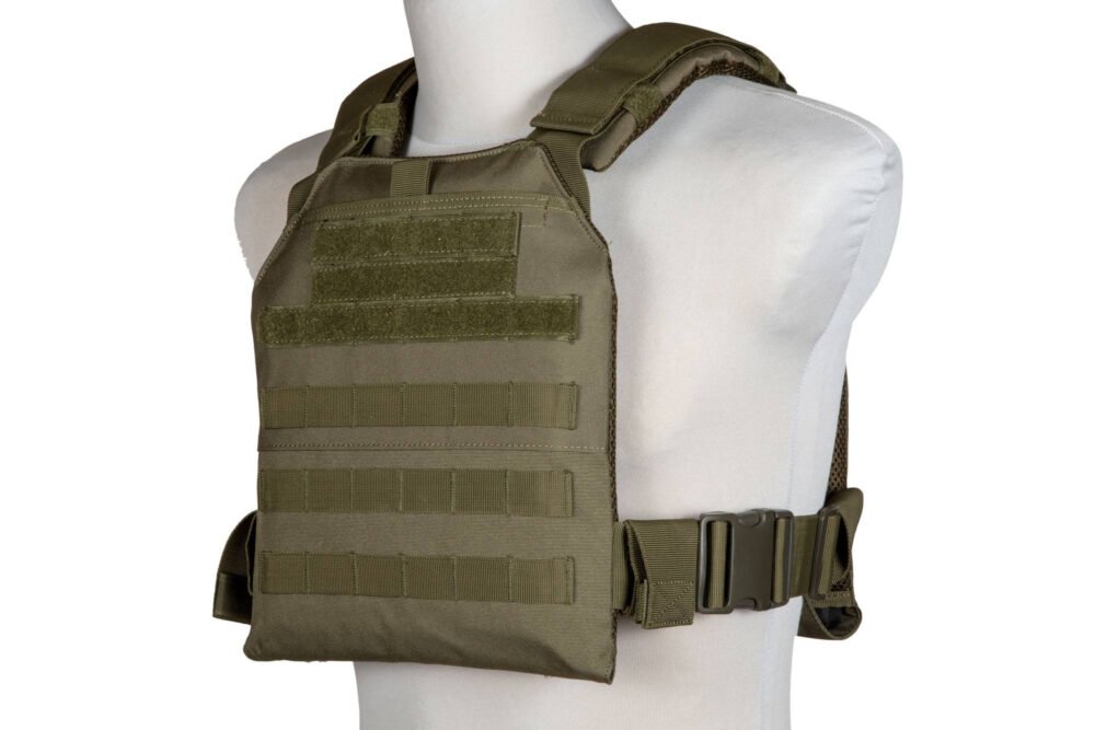 37969 Recon Plate Carrier Tactical Vest - Olive Green