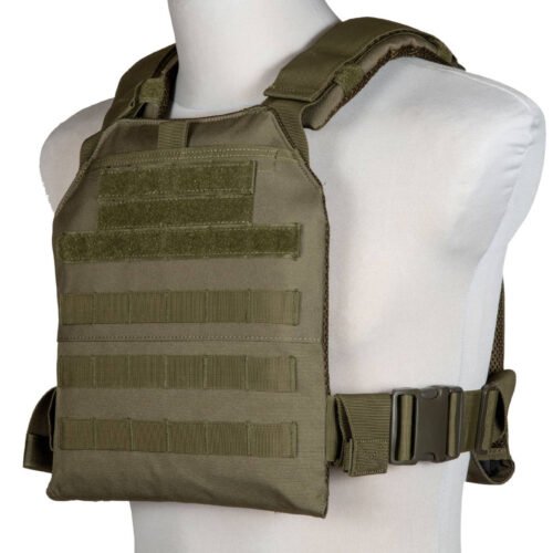37969 Recon Plate Carrier Tactical Vest - Olive Green