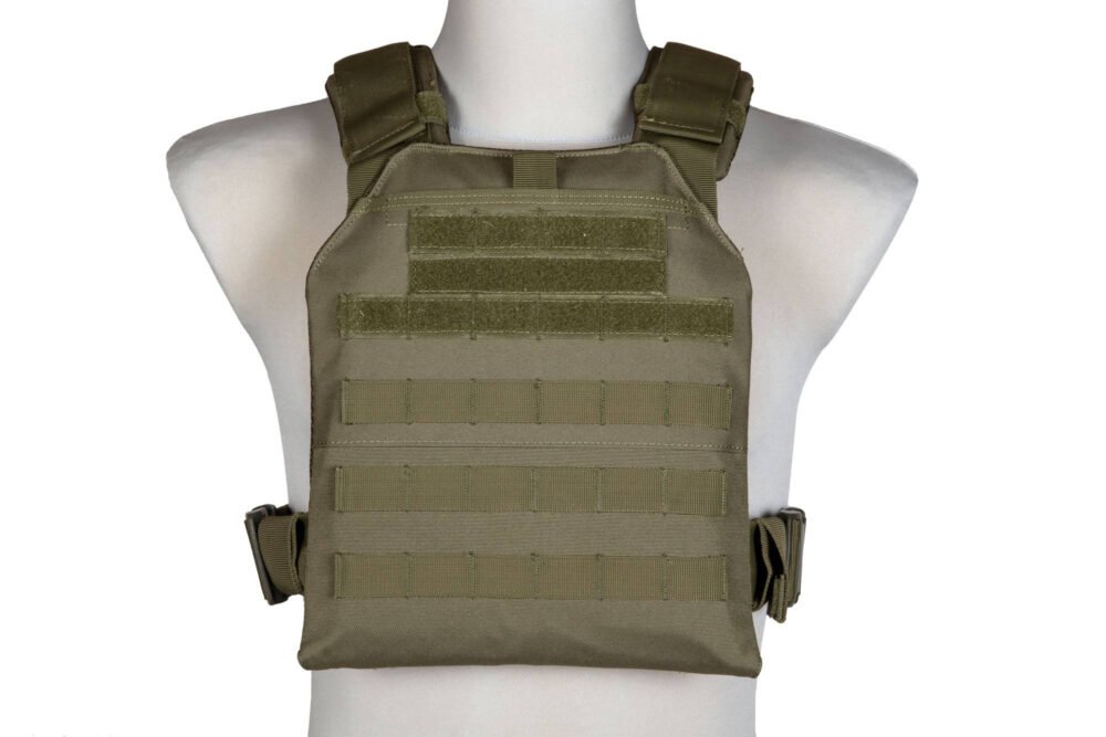 37970 Recon Plate Carrier Tactical Vest - Olive Green