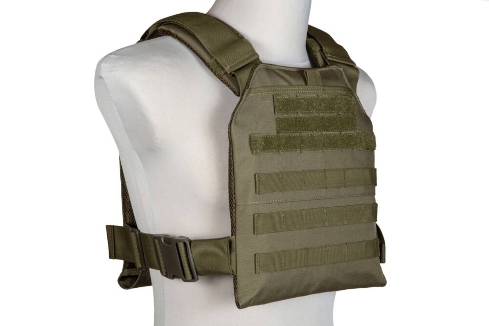 37971 Recon Plate Carrier Tactical Vest - Olive Green