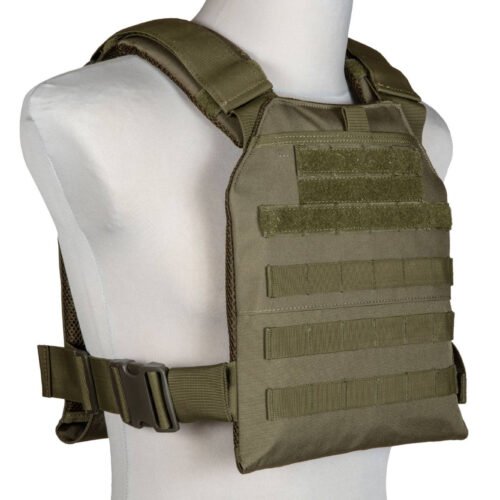 37971 Recon Plate Carrier Tactical Vest - Olive Green